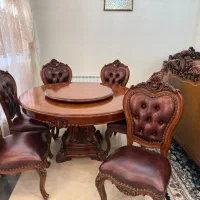 ناهار خوری لوکس وارداتی با صفحه چرخان