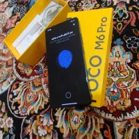 شیائومی Poco M6proرم 4+8 و حافظه 256 کامل و تمیز