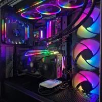 (شخصی) کیس گیمینگ رندرینگ x870e aorus وارانتی دار