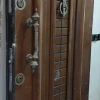 یک عدد درب ضد سرقت سالم بدون فریم شیبان