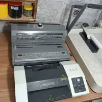 دستگاه برش گیوتین منگنه سیمی کن لمینت کتاب کاغذ|لوازم التحریر|تهران, استاد معین|دیوار