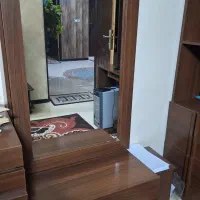 کتابخانه و میز کامپیوتر  و آینه دراور|میز تحریر و کامپیوتر|مشهد, فارغ التحصیلان|دیوار