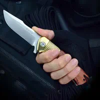 *مجموعهچاقوگلد* چاقو تاشو باک طلایی DA96|کوهنوردی و کمپینگ|مشهد, وکیلآباد|دیوار