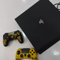 PS4 PRO 1T کپی خور دو دسته|کنسول، بازی ویدئویی و آنلاین|ازنا, |دیوار
