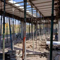 آرماتور بندی اسکلت فلزی تیرچه