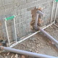 تاسیسات برق کشی و لوله کشی|خدمات پیشه و مهارت|نهاوند, |دیوار