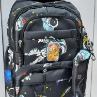 کوله پشتی کیف مدرسه فضانوردی برزنت دیبا شمس