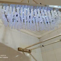 لوستر سقفی نباتی محبوب|لوستر و چراغ آویز|تبریز, |دیوار