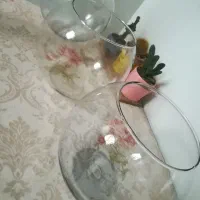 تنگ ماهی و گل سایز بزرگ