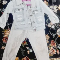 کت و شلوار لی دخترانه