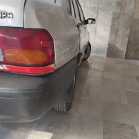 پراید نقره ای متالیک مدل ۱۳۸۱