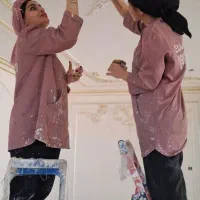 اجرای پتینه کاری قابندی گچبری