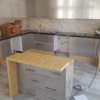 کابینت طوسی قهوه ای|مصالح و تجهیزات ساختمان|رودهن, |دیوار