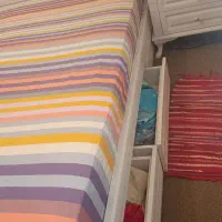 سرویس خواب سفید|تخت و سرویس خواب|رشت, دیلمان|دیوار