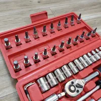 آچار جعبه ۴۶ پارچه سری بکس با پیچ گوشتی (با تخفیف)|ابزارآلات|تهران, اسکندری|دیوار
