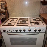 گاز پخت و پز ۵ شعله آلیش ، لعابی