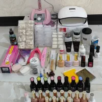 وسایل کاشت ناخن(نو و استفاده نشده)