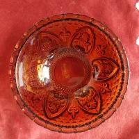 کاسه طرح قدیمی شفاف|کلکسیون اشیاء عتیقه|اراک, |دیوار