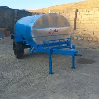 تانکر چرخ دار ۲۲۰۰ لیتری باورق سفیدبدون کارکرد خشک