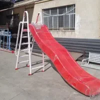 سرسره پارکی تک پلی اتیلن طول ۲