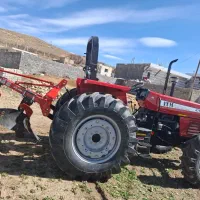 کار با تراکتور(شخم زنی)و همه کارهای کشاورزی