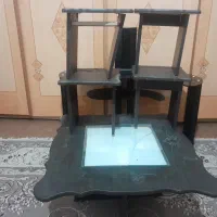 میز جلو مبلی  با چهار تا میز عسلی
