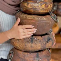 آموزش ساخت ظروف چوبی ورزین وچوب