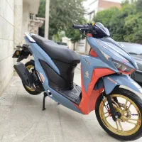 کلیک 150 آیروکس بنلی هندا|موتورسیکلت|گنبد کاووس, |دیوار