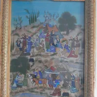 نقاشی اثر سلطان محمد نگارگر