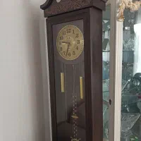 ساعت ایستاده چوبی