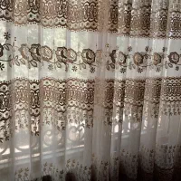 پرده ی پذیرایی و والان و اشانتیون پرده آشپزخانه