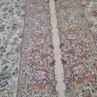 سلام فرش دستباف عالی جفت ۹متری حاشیه ابریشم اصلی