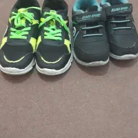 دو جفت کفش پسرانه در حد نو