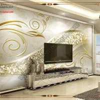 کاغذ دیواری pvc  الیاف پتینه  نقاشی