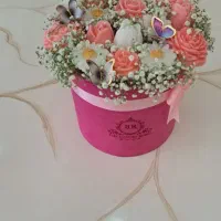 انواع باکس گل شمع جاودان|گل مصنوعی|اسلام‌شهر, شهرک قائمیه|دیوار