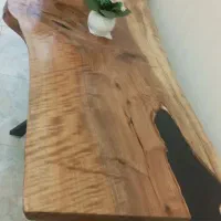 میز نهارخوری وجلومبلی روستیک