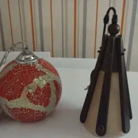 دوعدد لوستر تک شاخه