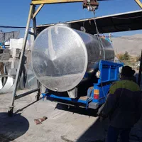 تانکر شش هزار مخزن آب گالوانیزه 6000 لیتری