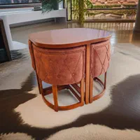 فروش میز ناهارخوری ۴ و ۶ نفره گرد و مستطیل|میز و صندلی غذاخوری|شوشتر, |دیوار