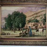 تابلو فرش|تابلو فرش|کیش, |دیوار