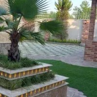 ((سیمانکاری سیمان کاری باغ ویلا))اجرا کبابپزمحوطه