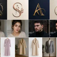 طراحی لوگو اختصاصی/ادیت عکس شخصی ومزون  کیفیت عالی