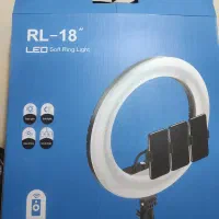 رینگ لایت ۱۸ با پایه نو