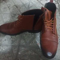 بوت مجلسی مردانه  چرم مصنوعی سایز ۴۲