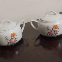قندان چینی در دار|ظروف سرو و پذیرایی|تهران, مرزداران|دیوار