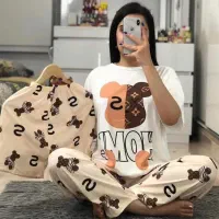 لباسمجلسی بلوز و شلوار بافت ست سه تیکه شومیز بافت|لباس|مشهد, نوید|دیوار