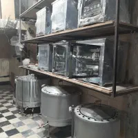 تنور گازی استوانه ای و مکعبی خانگی