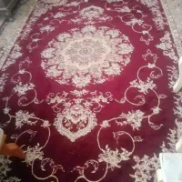 یک جفت فرش 6متری زرشکی