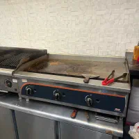 گریل ذغالی و چودنی صفحه تخت