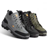 کفش ساقدار مردانه مشکی مدل JAX